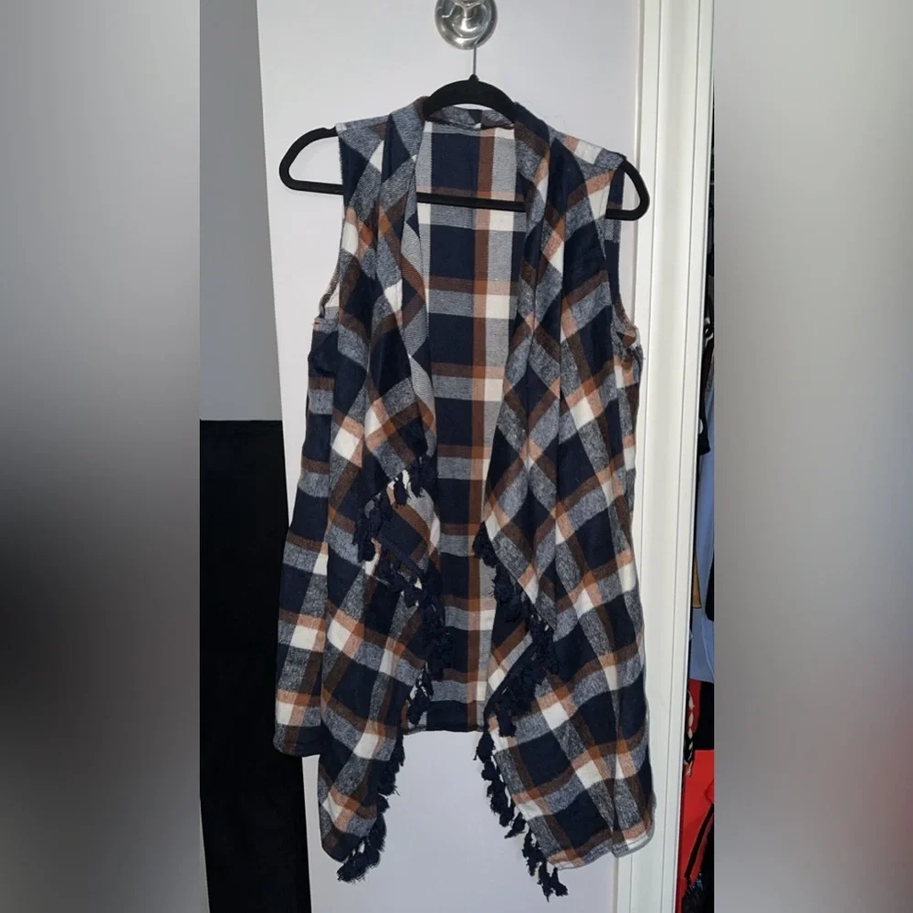 S Multi Color Fall Vest - Picture 1 of 2